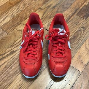 Nike Stranger Things Cortez sneakers.  Size 4